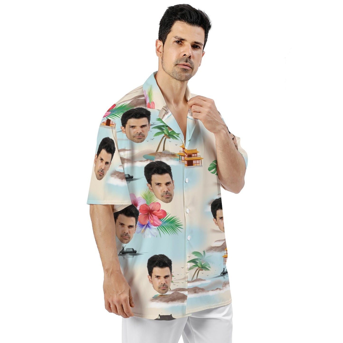 POD - Customized Face Print Shirt