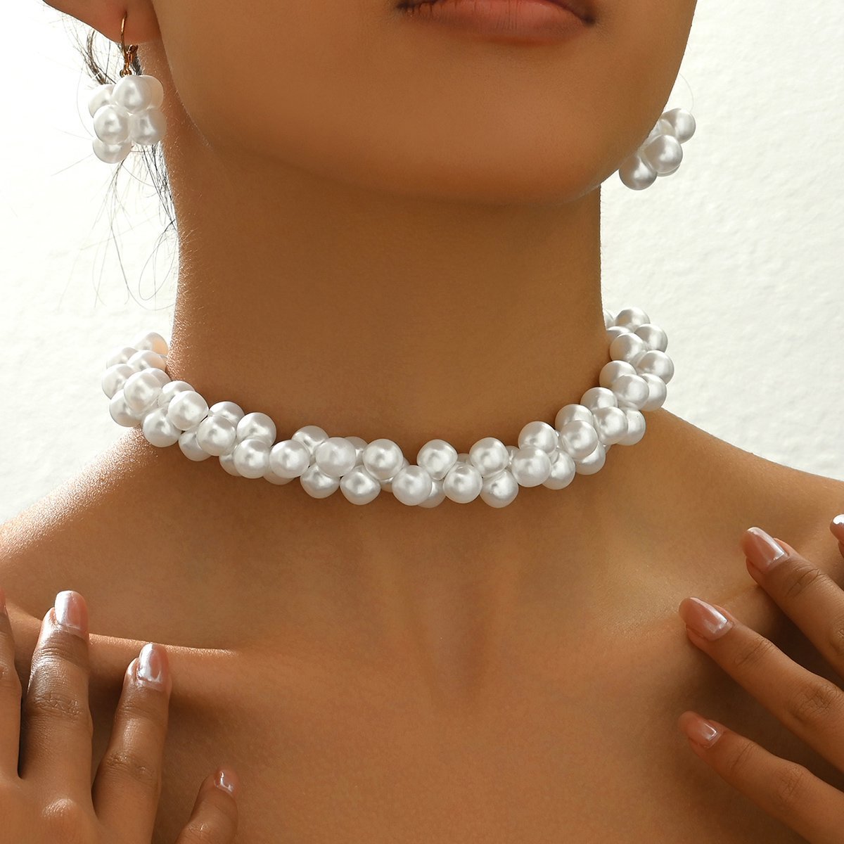 Elegant 14K Gold Pearl Jewelry Set - Timeless Elegance For Any Occasion