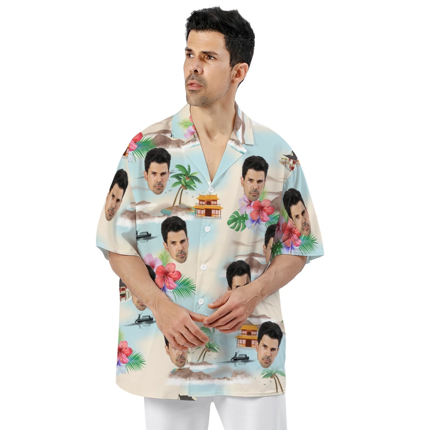 POD - Customized Face Print Shirt